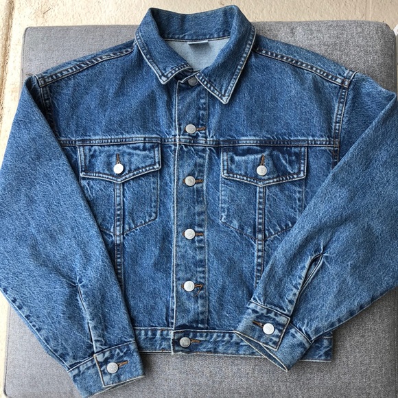 Like new! - Vintage BONGO 100% Cotton Denim Jean Jacket - Made in the USA - Picture 8 of 10